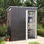 Senga 5ft. W x 3 ft. D Metal Pent Tool Shed Garden Shed