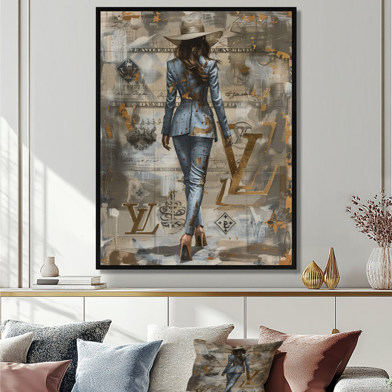 Dessin dessiné vers le luxe, Cadre photo blanc, H 32 po x l 16 po