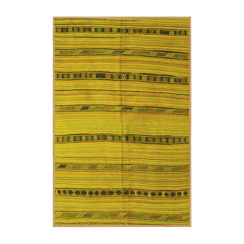 Latorrance Washable Southwestern Indoor Rug, Rectangle 8' x 12'