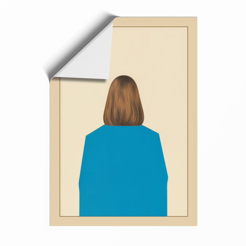 Quiet Reflection Modern - Framed Print, Unframed, A1 - 84.1 x 59.4 cm