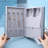 Jewellery Storage Book Box Exquisite Jewellery Box Large Capacity Partition Jewellery Sorting