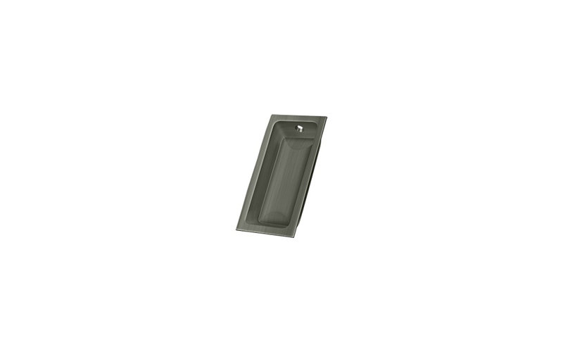Flush 2 Center to Center Cup Pull, Antique Nickel