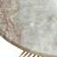 TABLE ROND WIRE AVEC PLATEAU EN MARBRE