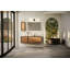 Meuble-lavabo chromé 1 lumière Cochran-303015724
