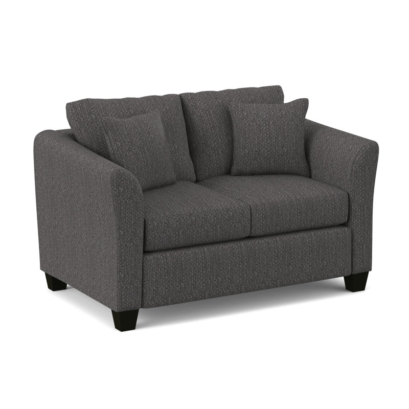 Aniki Upholstered 60.5'' Loveseat, Bronco Slate