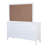 10-Drawer Dresser And Mirror White