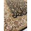Oriental Area Rug in Black