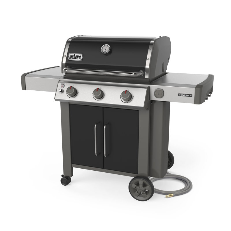Genesis II® E-315 Gas Grill, Natural Gas, Black