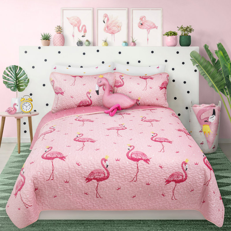 Coastal Polyester Quilt, Twin Quilt + 1 Sham