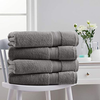 100% Cotton Bath Towel (Set of 4)
