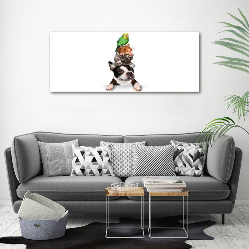 Group Of Animals - Wrapped Canvas Print