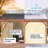 Outdoor Lean To Hardtop Pergolas And Gazebos With Curtains And Mosquito Netting-124594135