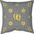 Joyeux accent jaune et gris