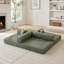 Canapé-lit convertible de 78,9 pouces avec design modulaire et tissu chenille-295633605