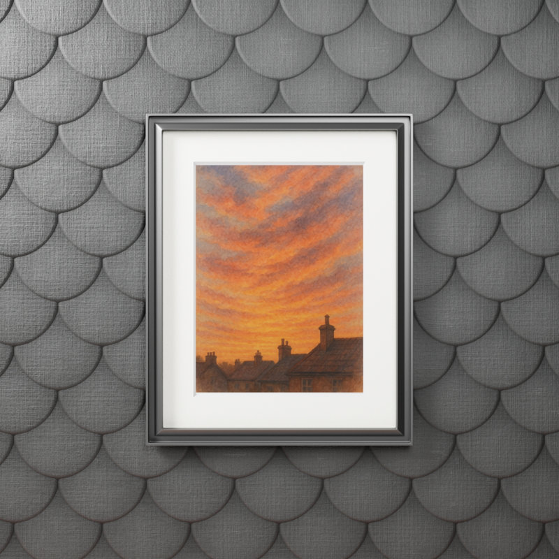 Clinger Single Picture Frame Print, 35.56 cm H x 27.94 cm W