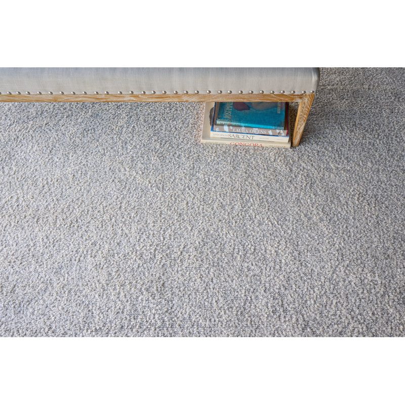 Morello Hand Made Area Rug in Ivory/Gray, Rectangle 9' x 12'