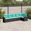 Ensemble de canapé de patio avec coussins 6 pièces Ebern Designs-564027856