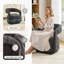 Chaises d'appoint pivotantes en chenille de 22 po pour chaise moderne