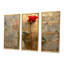 Messines - ensemble d'art mural rose-108457110-108457111