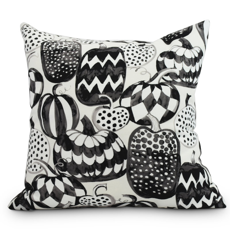 Witches Brew Outdoor Square Pillow Cover & Insert, Cream, 16" x 16"