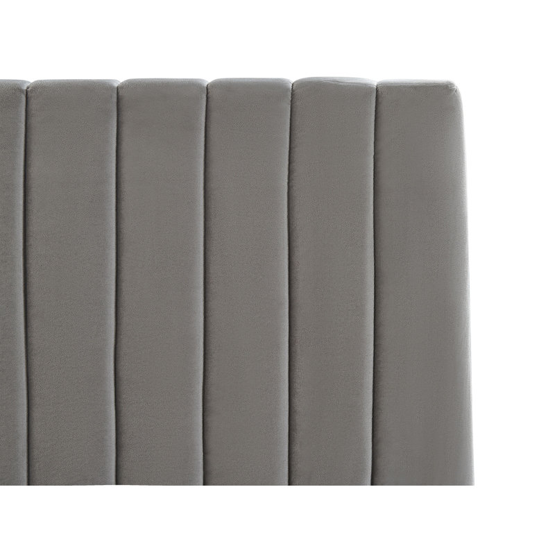 Antonio Upholstered Bed, Grey, Super King (6')