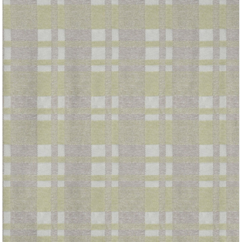 Devore Tablecloth, Light green/Grey