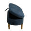 Upholstered Storage Ottoman  Hidden Storage-470934874