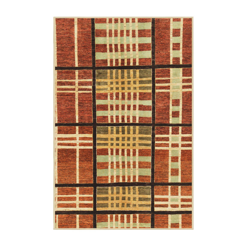 Abstract Indoor Rug, Rectangle 7' x 10'