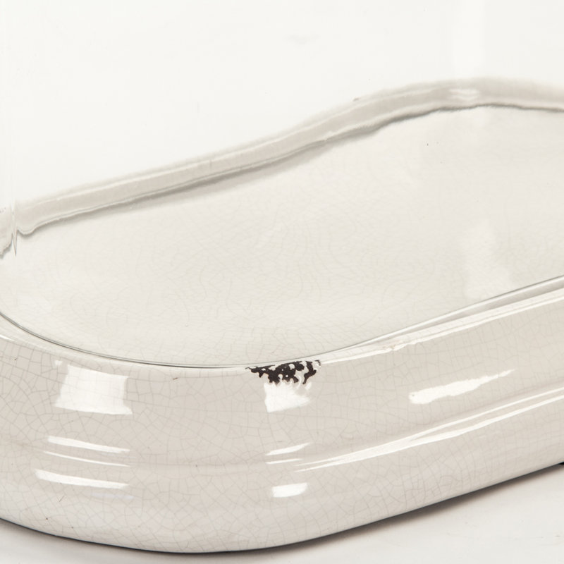 Cloche Or Water Globe, 22.5" H x 19.5" W x 11.75" D