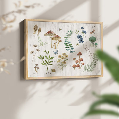 Woodland Treasures - Impression encadrée - Restickable