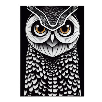 A Fearless Owl - Wall Art