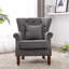 74.93Cm Wide Tufted Wingback Chair-502174674