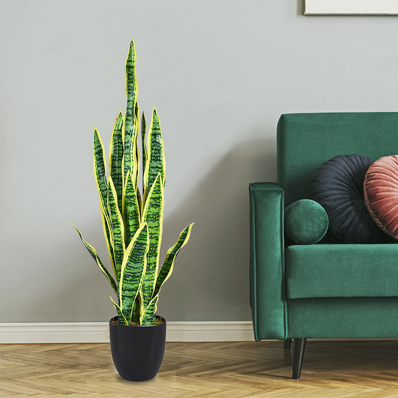 93Cm Artificial Snake Plant in Pot