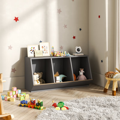 Stackable Open Style Toy Storage Organizer