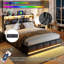 Upholstered Lift Up Storage Bed-870637021