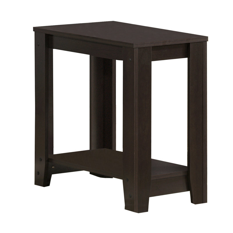 Accent Table, Side, End, Nightstand, Lamp, Living Room, Bedroom, Laminate, Transitional, Warm Cappuccino