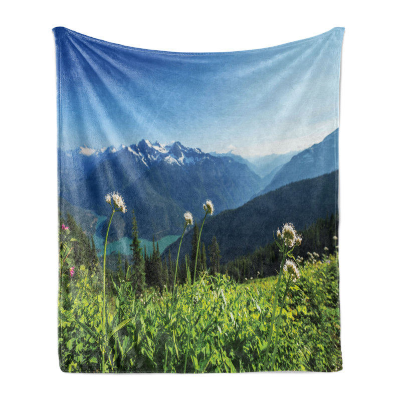 Hand Woven Throw Blanket, 50" x 70"
