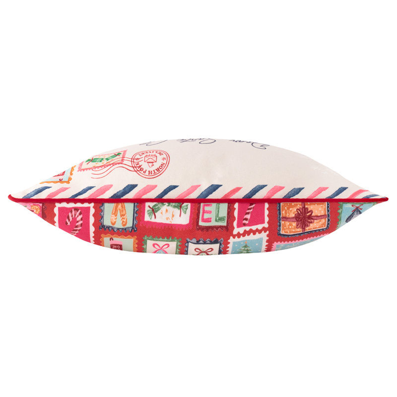 Dear Santa Multi Rectangular Cushion, Polyester