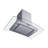 H101C Series 30" 267 CFM Convertible Island Range Hood in Stainless Steel With Filter Included