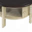 Table basse ronde avec rangement de 30,3 po pour le salon-97528840