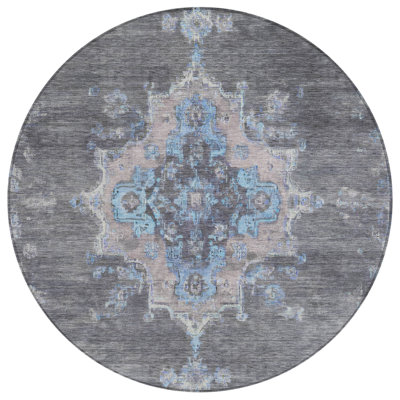 Machine Washable Indoor/Outdoor Bingel ACN2321 Global Rug