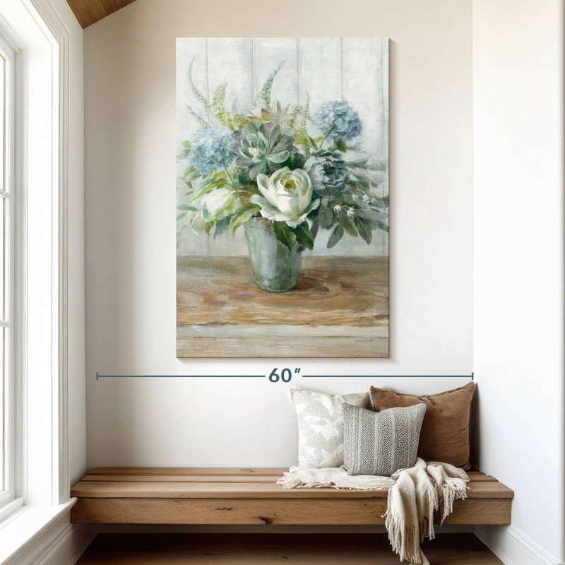 Harnek Natural Elegance Bleached, 51" H x 34" W