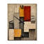 Simplicity Of Beauty - Minimal Geometrics II - horloge murale rétro moderne-99636061
