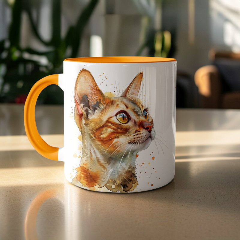 Mug, 1, Orange