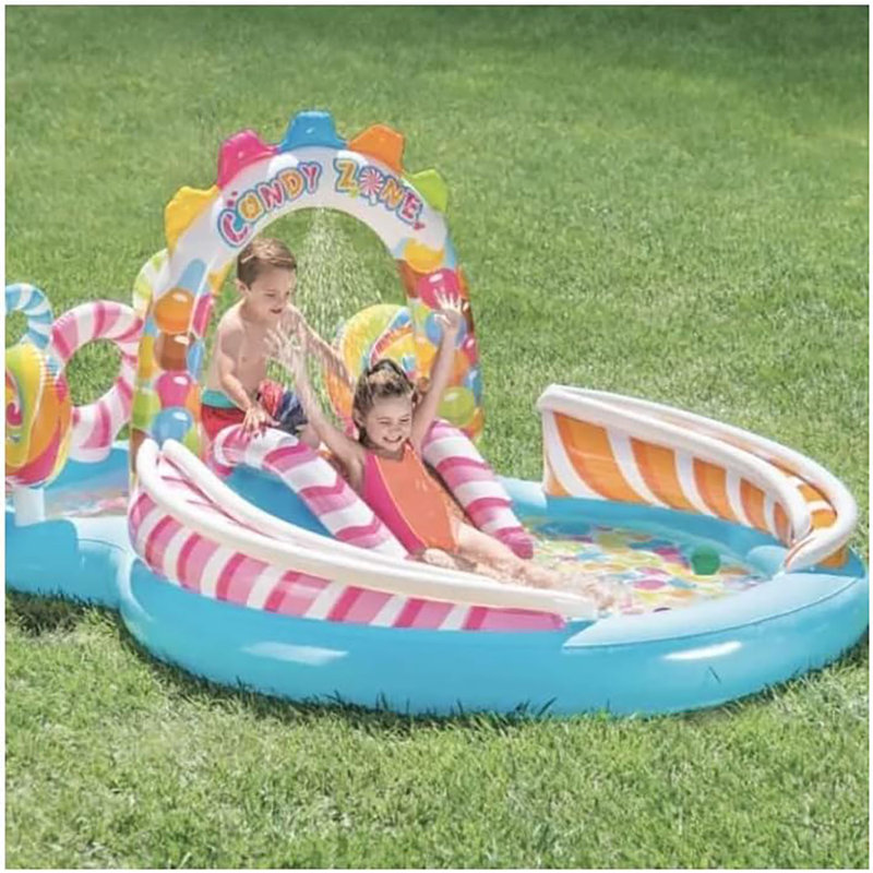 Round Inflatable Pool 40.6cm H x 15.2cm W x 47.6cm L