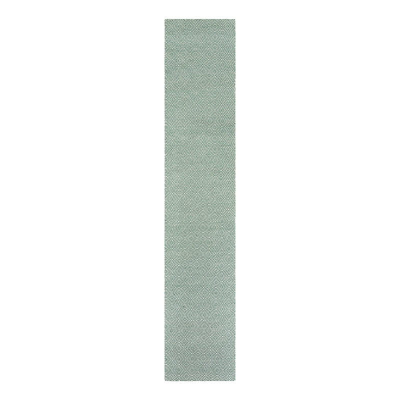 Traetyn Flatweave Wool Geometric Indoor Rug, Runner 2'7" x 14'1"