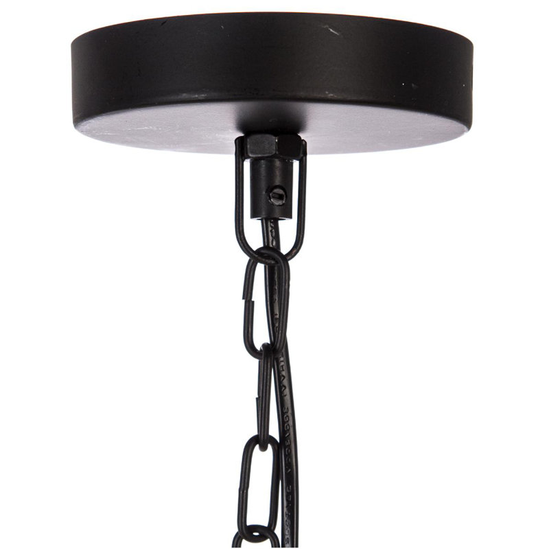 Crooks 1 - Light Black Geometric Pendant