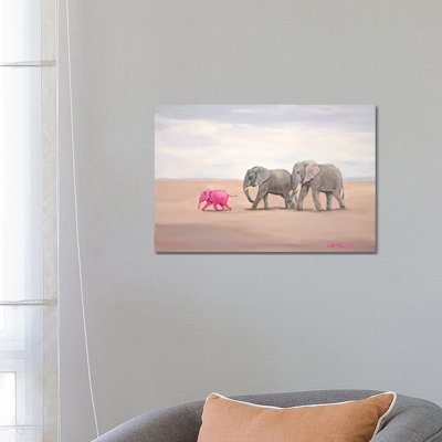 Going To The Beach by Laura Curtin - Wrapped Canvas Gallery-Wrapped Canvas Giclée
