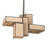 Zaye 16 - Light Pewter Unique/Statement Pendant