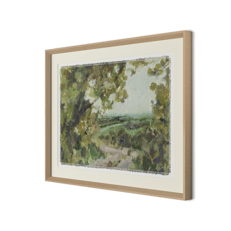Summer Passage Painting by Brittany Smith, White/Neutral, 14.5" H x 18" W